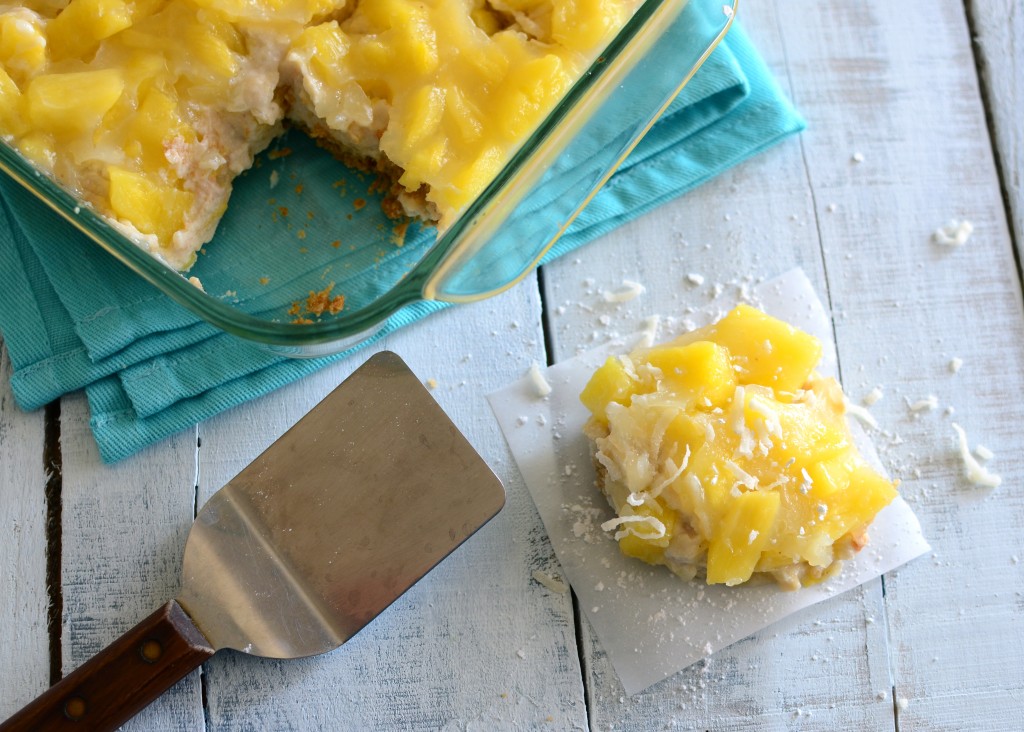 Pineapple Cheesecake Bars