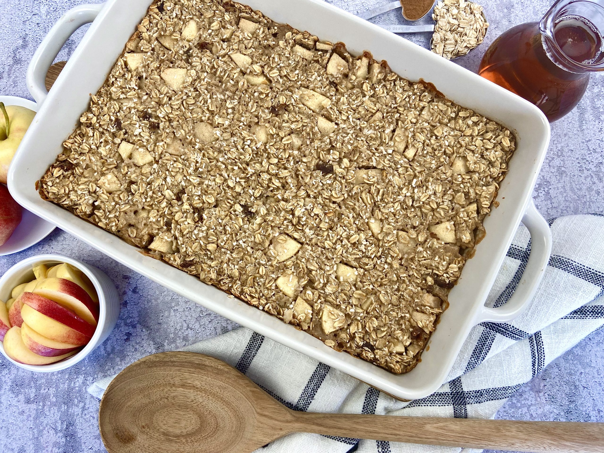 Baked Oatmeal with Dates