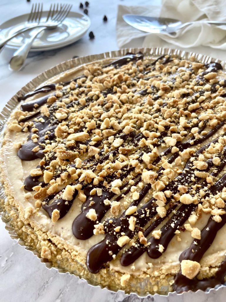 vegan peanut butter pie