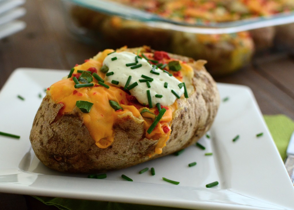 Baked Potato - Slow Cooker Baked Potatoes : As with all elemental things, though, the simplicity of a baked potato is deceptive.