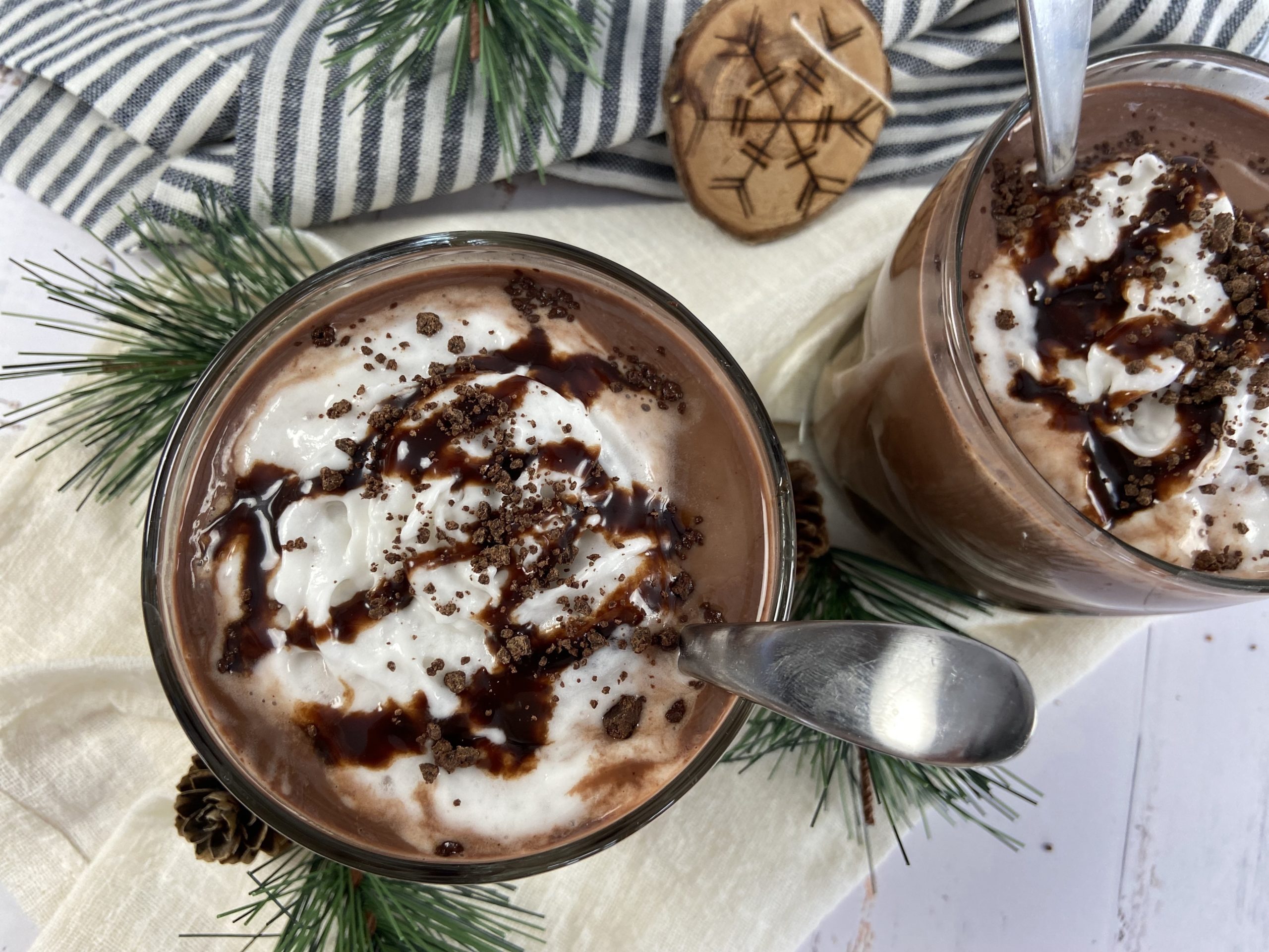 Vegan Hot Chocolate with Date Syrup