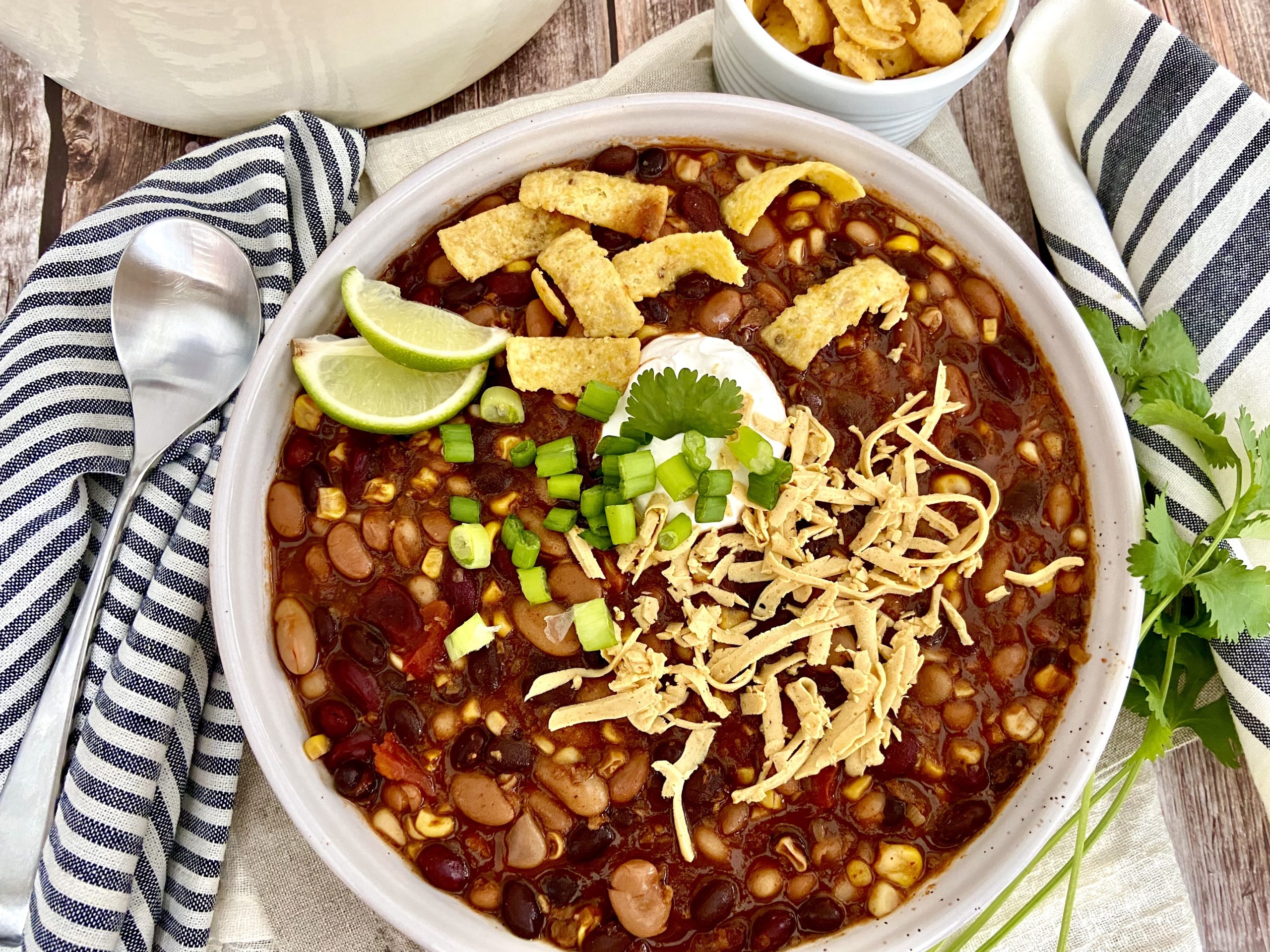 Vegan Chili (WFPB Option)