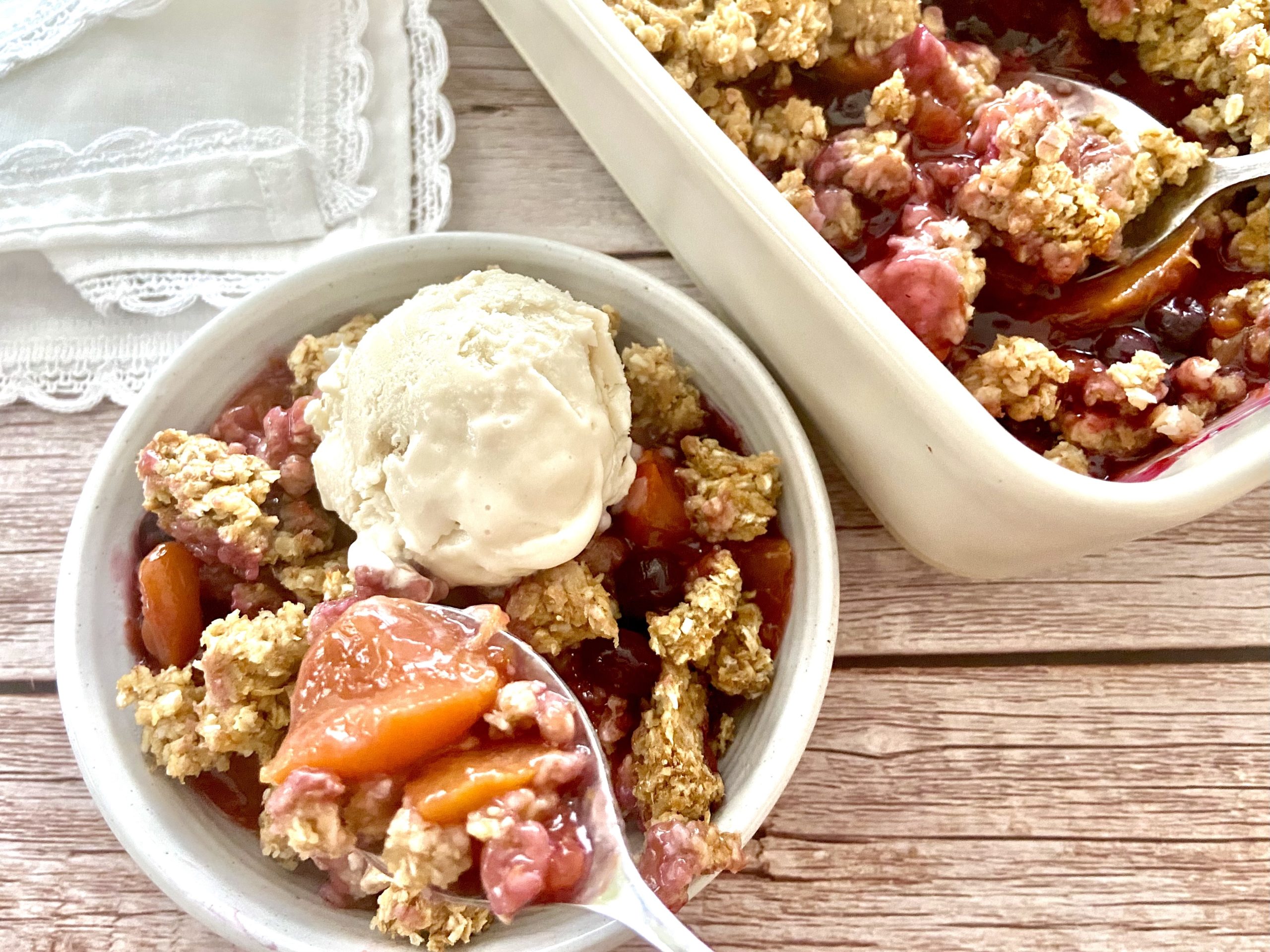 Whole Foods Plant-Based Fruit Crisp