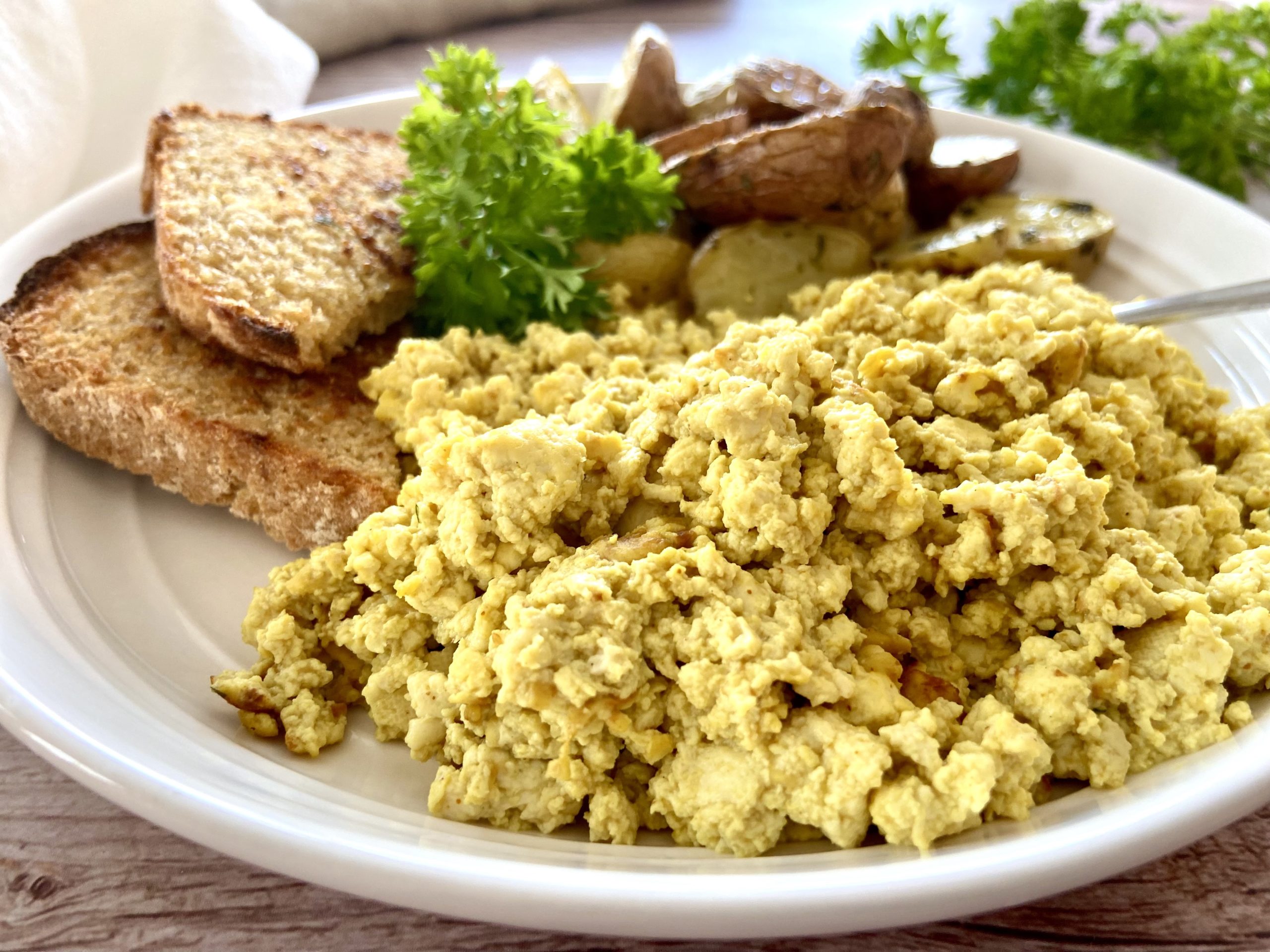 Oil-Free Scrambled Tofu